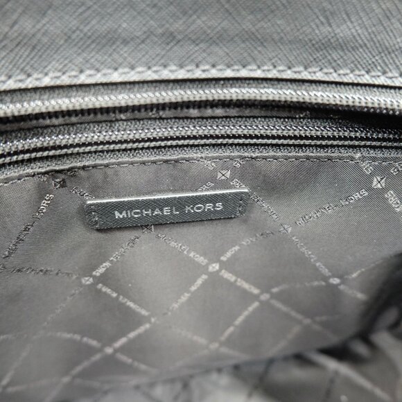 MICHAEL KORS~Kinsley~Medium Flap Crossbody Shoulder Bag~ Marigold Multi Color - Picture 6 of 8